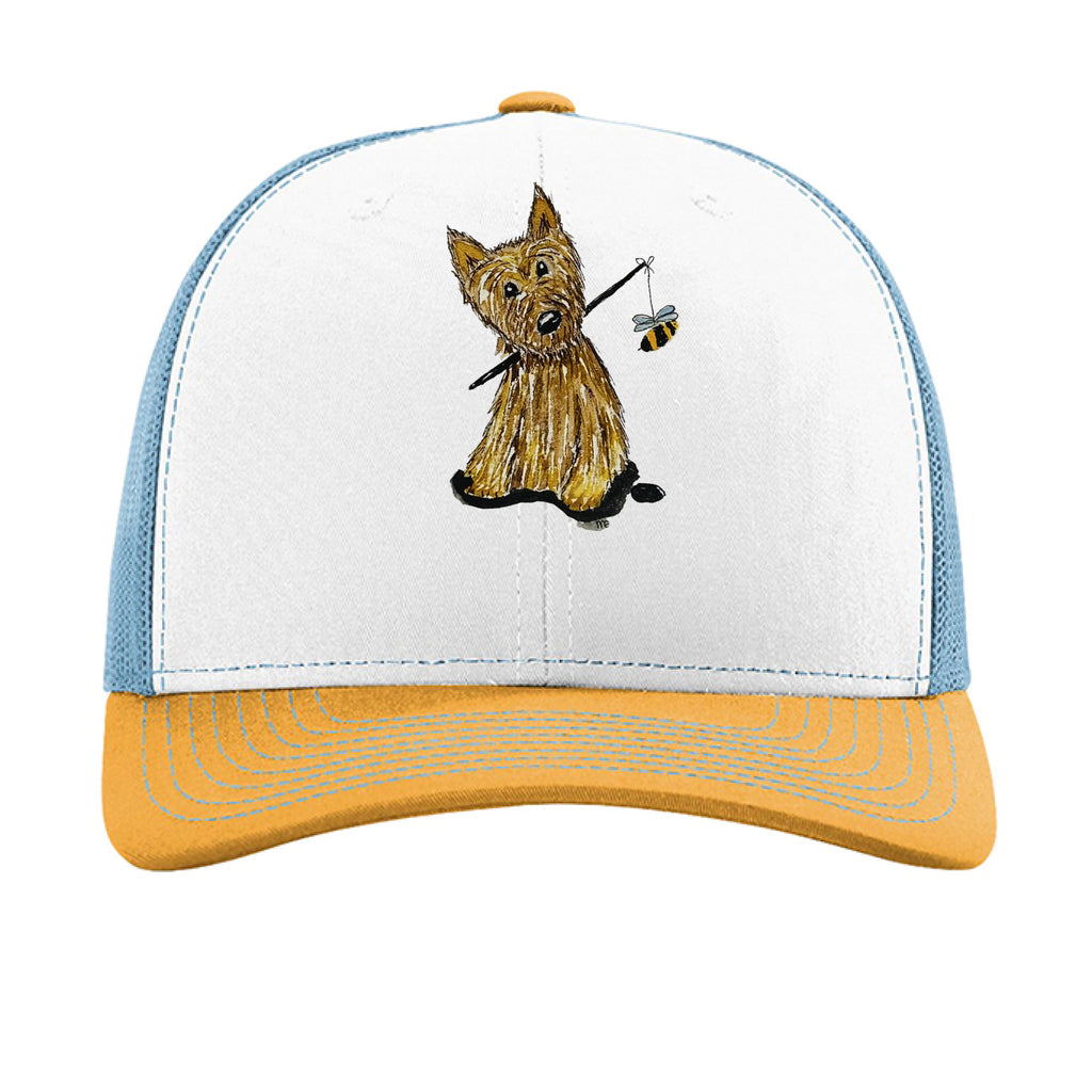 White/ Columbia Blue/ Yellow - FRONT