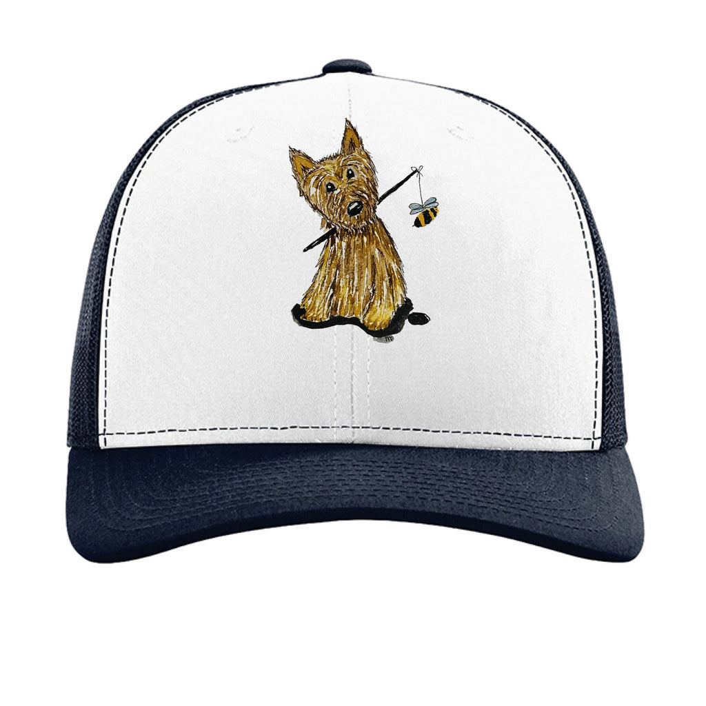 White/ Navy - FRONT