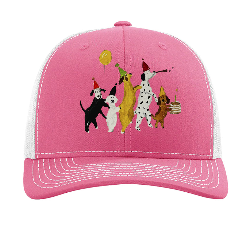 Hot Pink/ White - FRONT