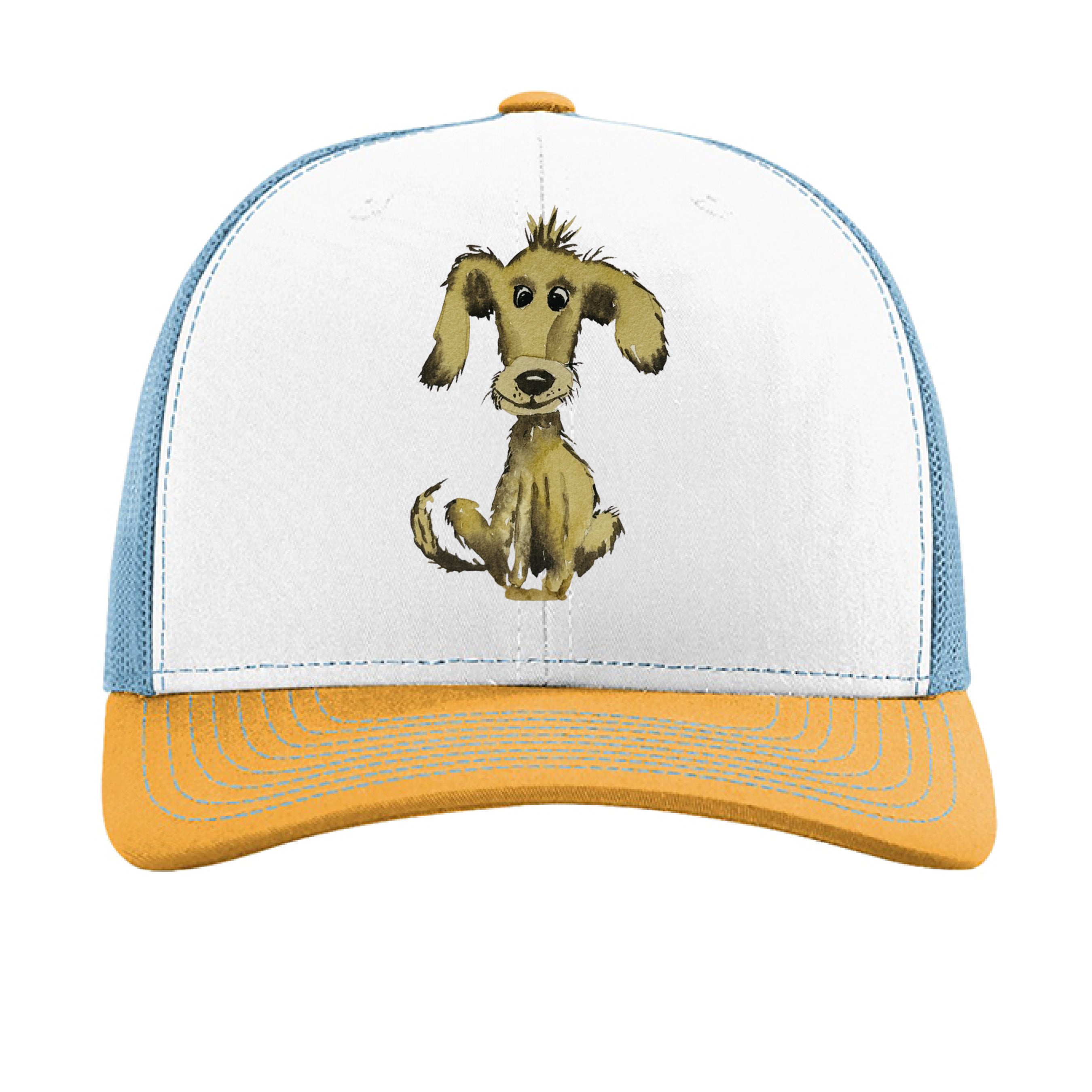 White/ Columbia Blue/ Yellow - FRONT