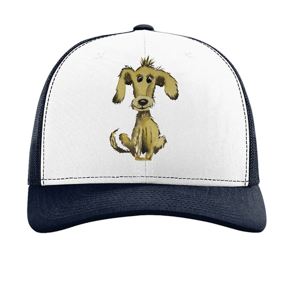 White/ Navy - FRONT