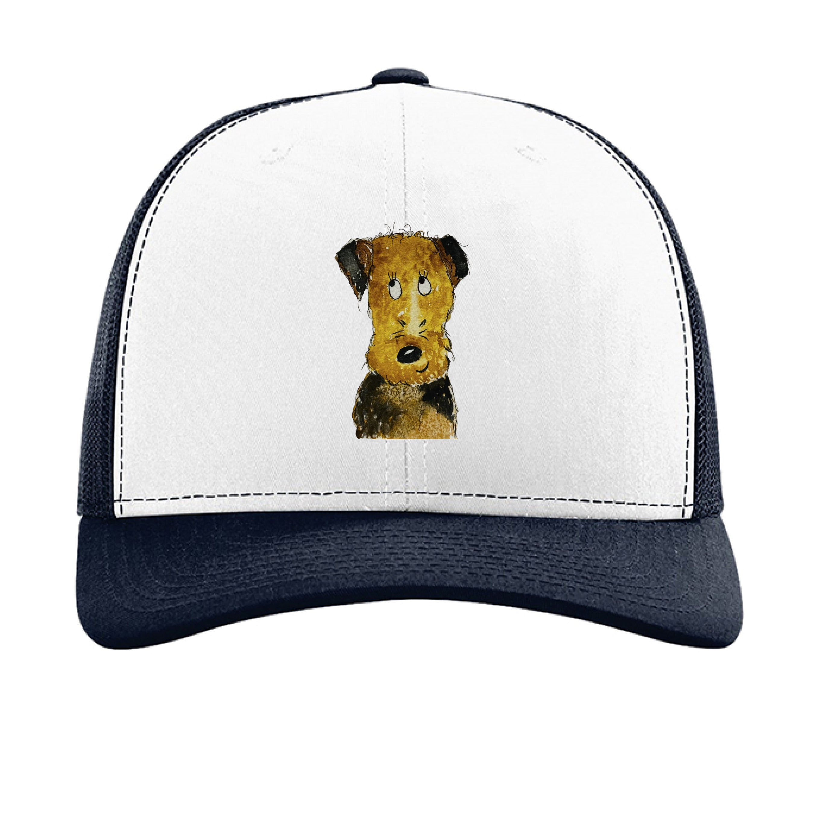 White/ Navy - FRONT