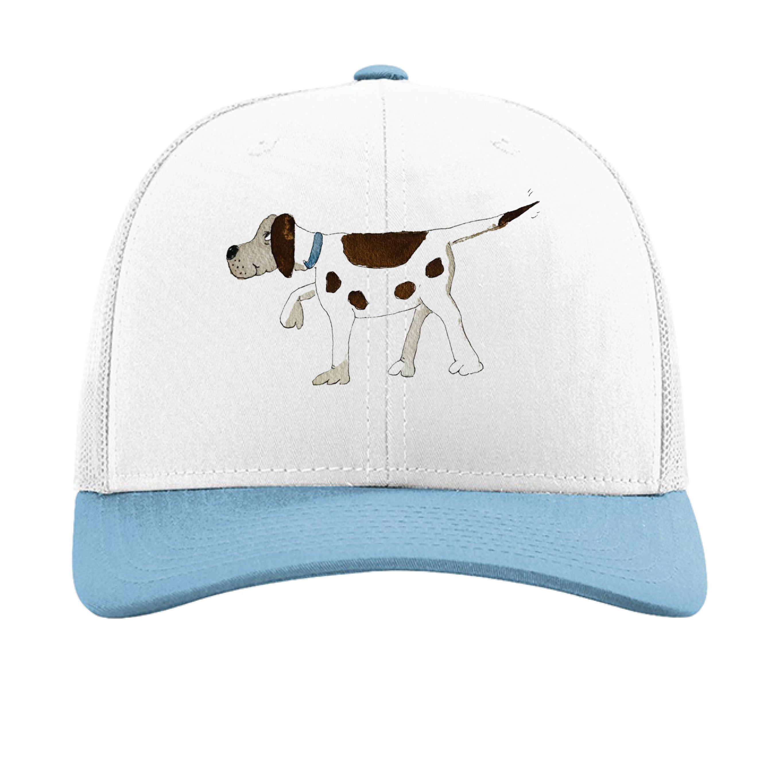 White/ White/ Columbia Blue - FRONT
