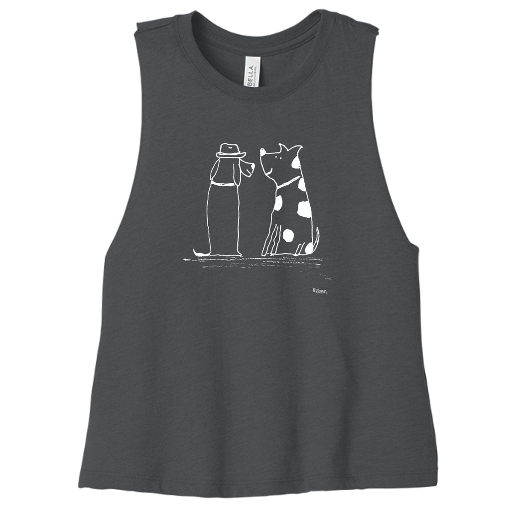 DARK GRY HEATHER - FRONT