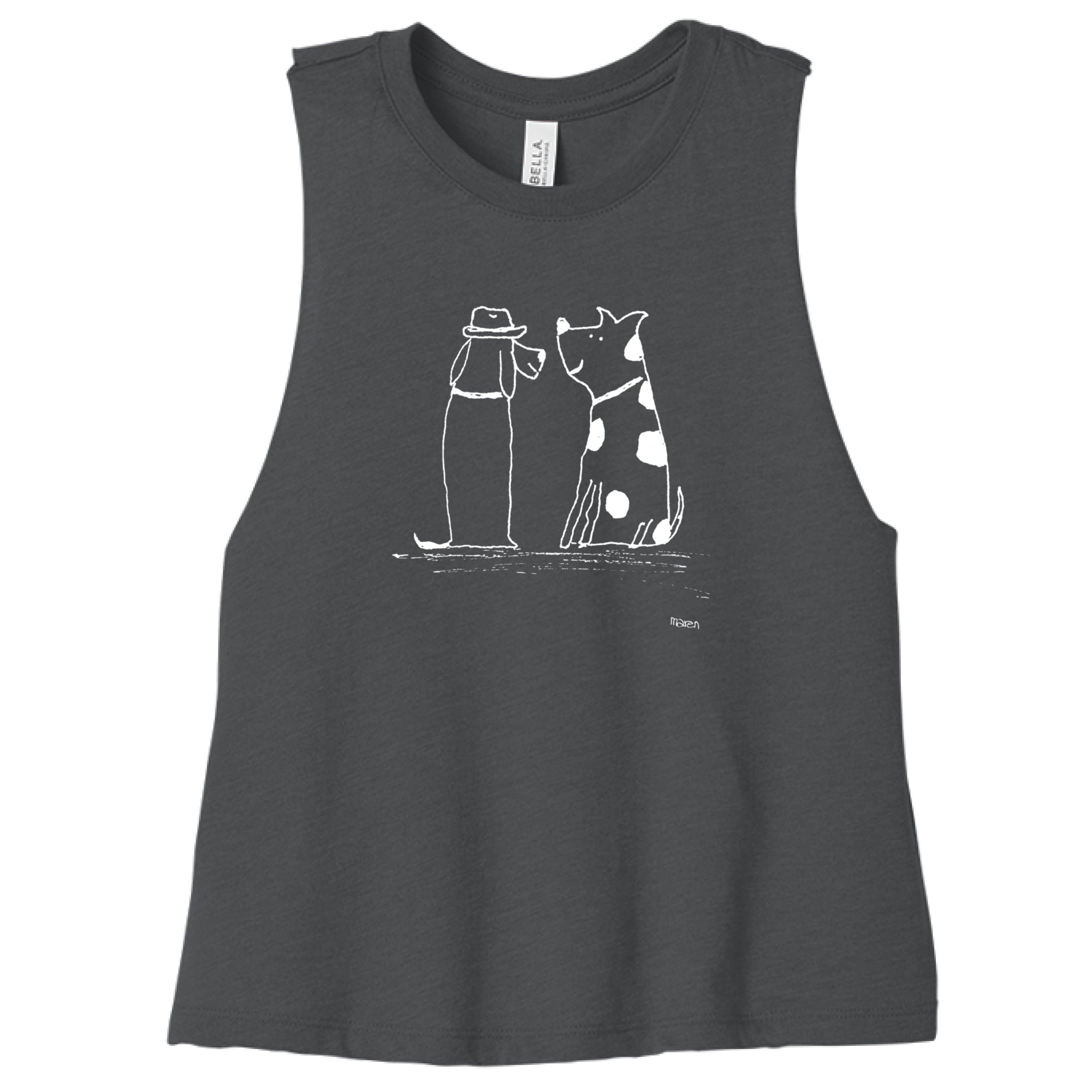 DARK GRY HEATHER - FRONT