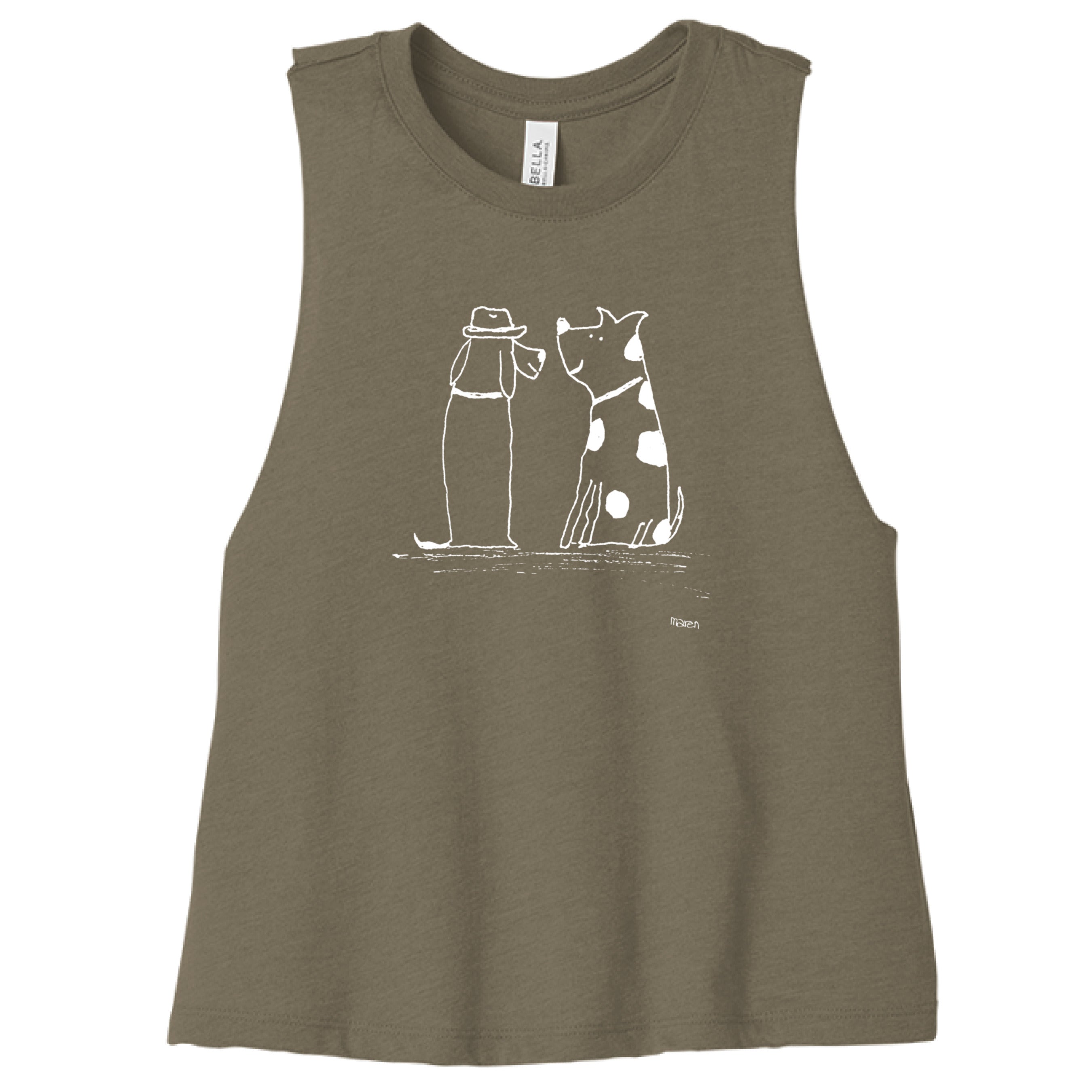 HEATHER OLIVE - FRONT