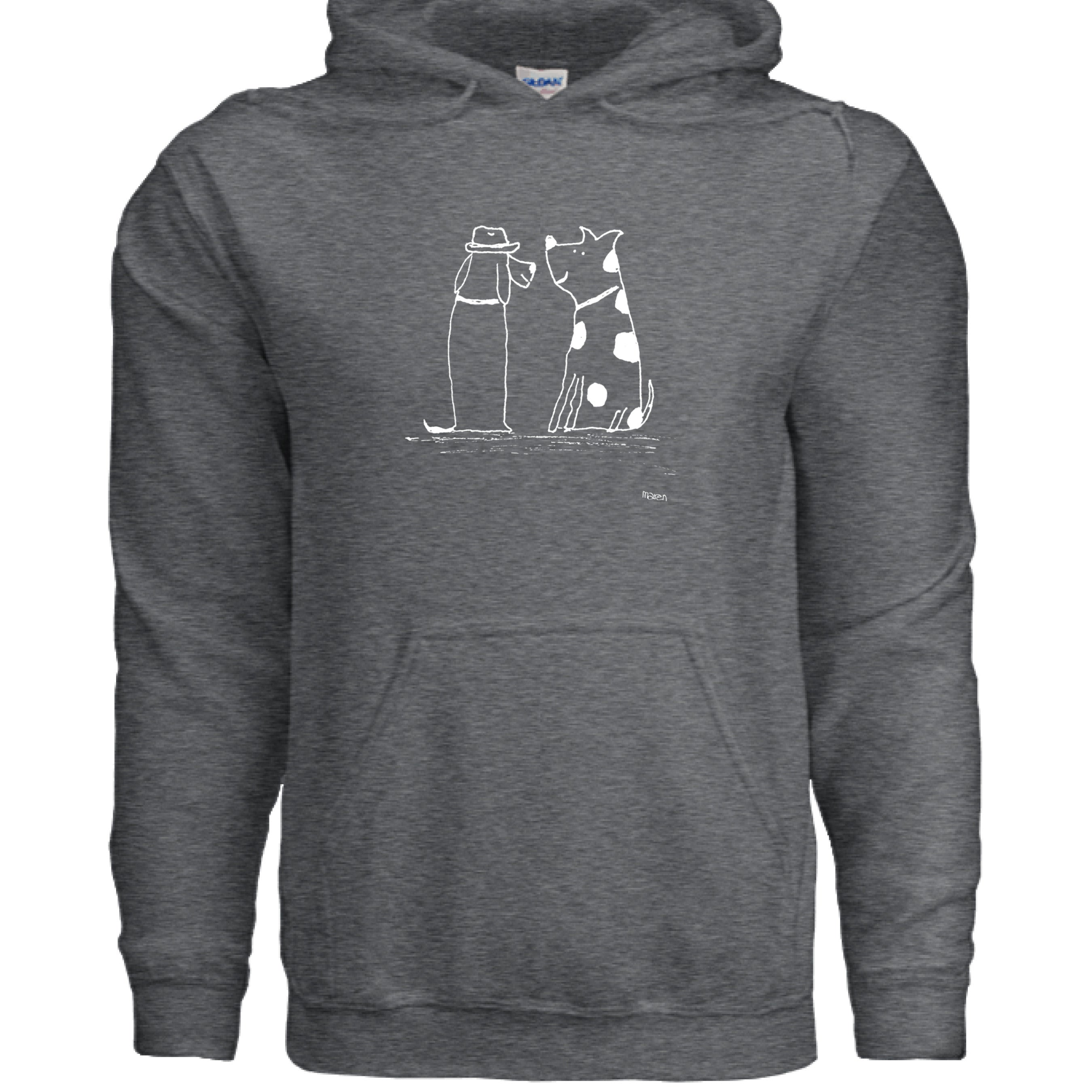 DARK HEATHER - FRONT