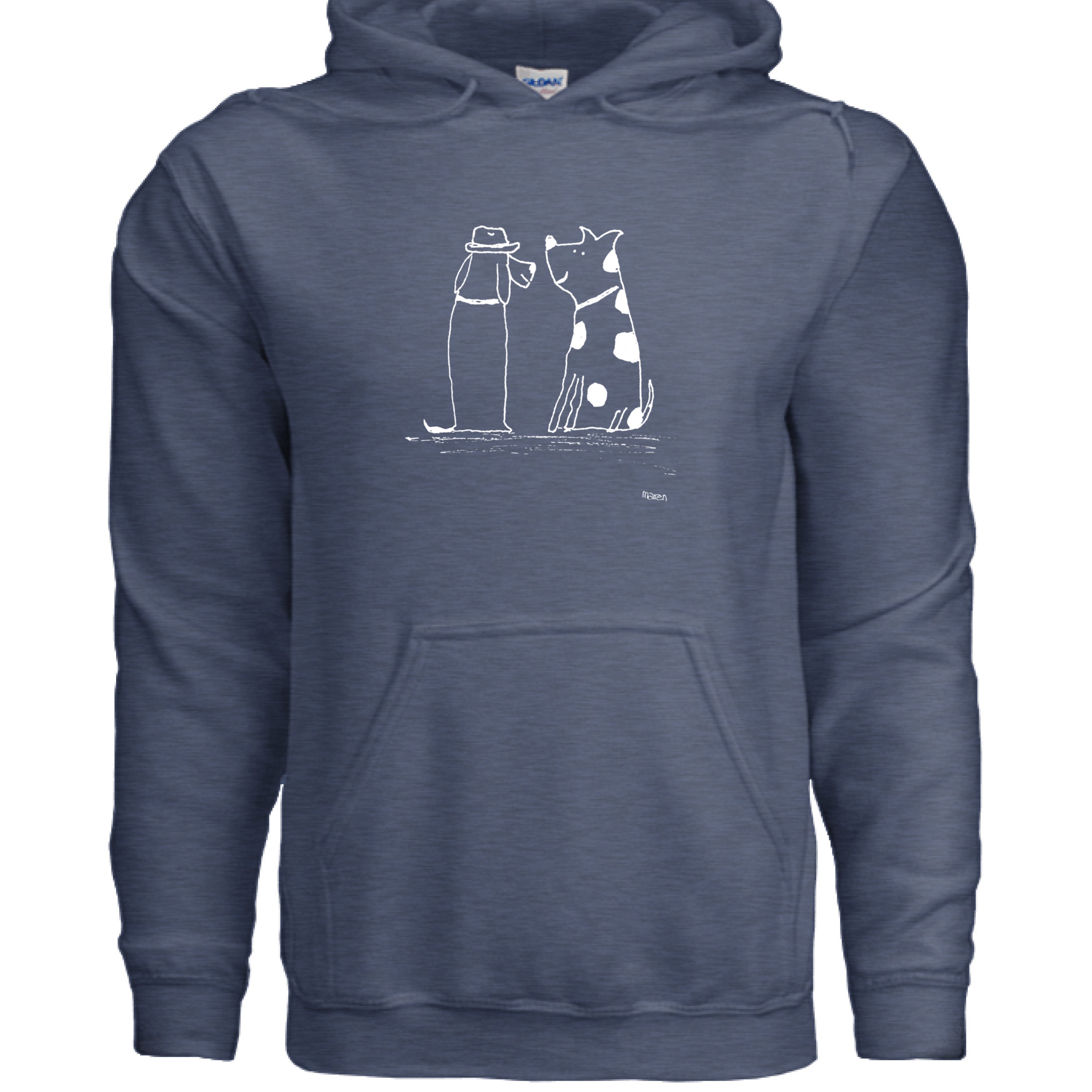 Heather Sport Dark Navy - FRONT