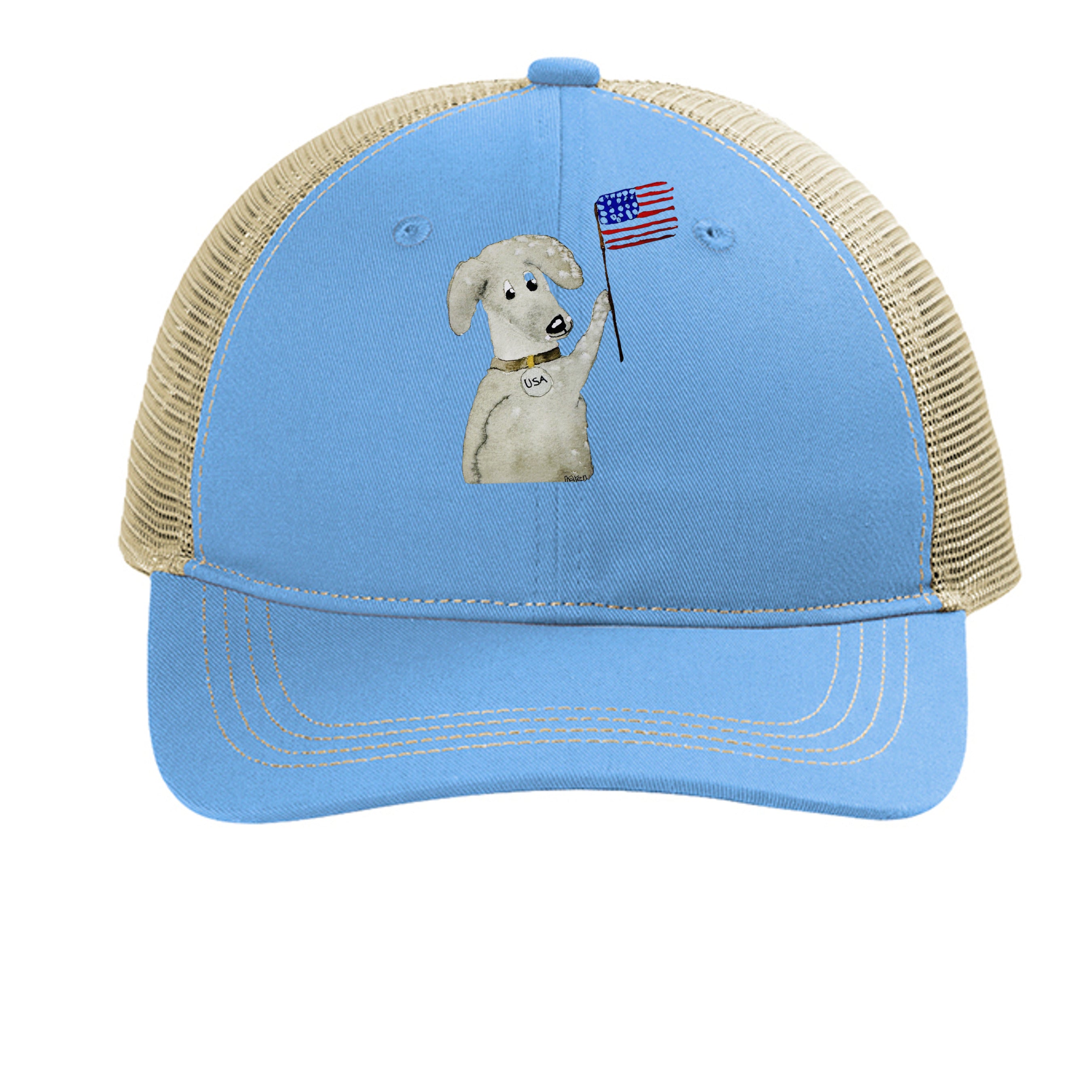 Carolina Blue/ Tan - C409 - FRONT